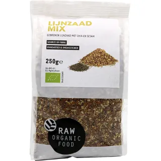 RAW Organic Food Lijnzaadmix Goji
