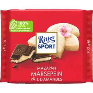 Ritter Sport Pure chocolade marsepein