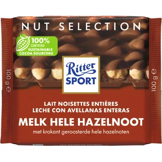 Ritter Sport Melk hele hazelnoot