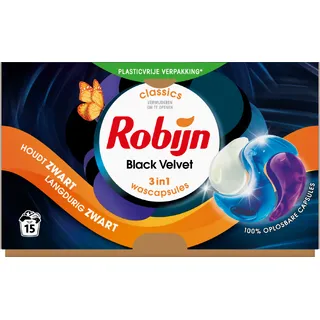 Robijn 3-in-1 Wascapsules black velvet