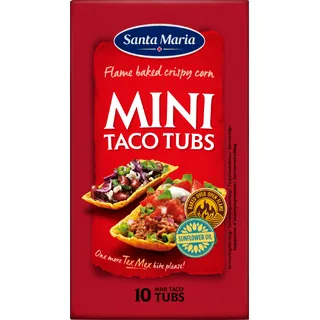 Santa Maria Mini taco tubs