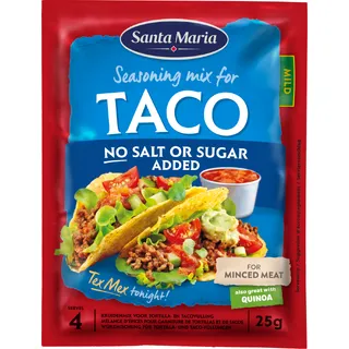 Santa Maria Kruidenmix taco no salt or sugar