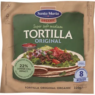 Santa Maria Organic Super Soft Medium Tortilla Original