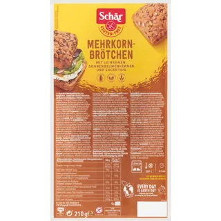 Schar Meergranenbroodjes glutenvrij