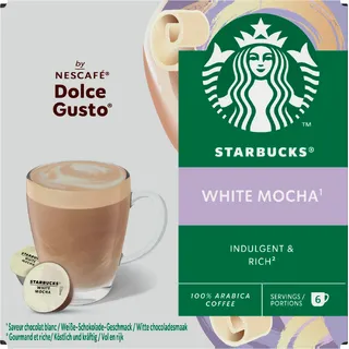 Starbucks Dolce gusto compatible white mocha