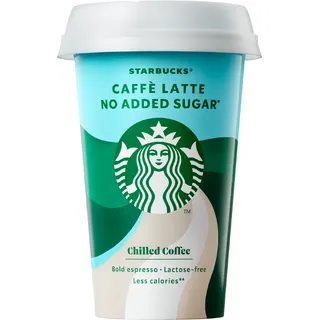 Starbucks Caffè latte no added sugar ijskoffie
