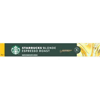 Starbucks Nespresso blonde espresso roast capsules