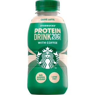 Starbucks Protein drink caffe latte coffee