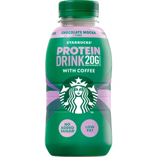 Starbucks Protein drink chocolate mocha coffee