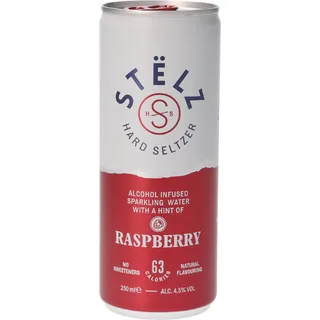 Stelz Hard seltzer raspberry
