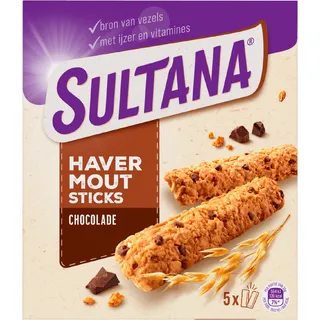 Verkade Sultana Havermoutsticks chocolade