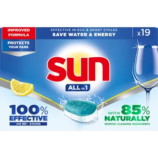 Sun All-in-one citroen vaatwastabletten