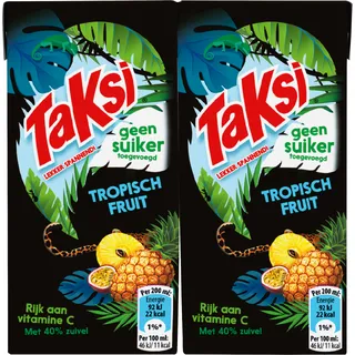 Taksi Tropisch fruit geen suiker toegevoegd 10 10-pack