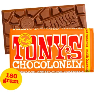 Tony's Chocolonely Reep melk karamel zeezout