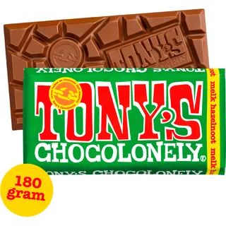 Tony's Chocolonely Reep melk hazelnoot