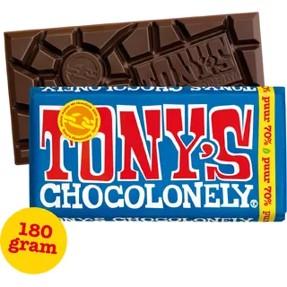 Tony's Chocolonely Reep puur 70%