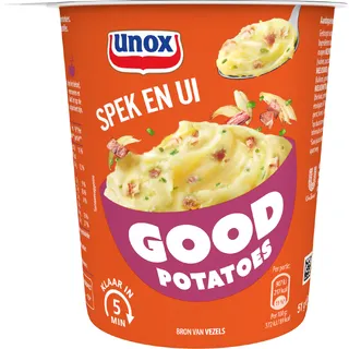 Unox Good potatoes spek en ui
