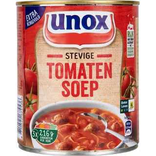 Unox Stevige tomatensoep