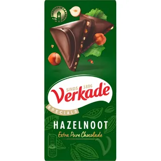 Verkade Specials hazelnoot extra pure chocolade