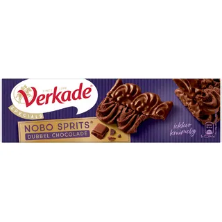 Verkade Nobo sprits dubbel chocolade