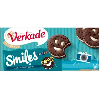 Verkade Smiles met crèmevulling