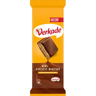 Verkade XXL choco biscuit karamelsmaakvulling