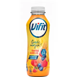 Vifit Goedemorgen framboos blauwe bes