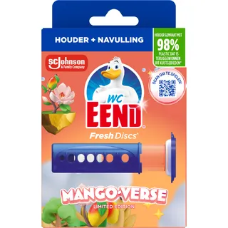 WC Eend Fresh discs mango-verse houder