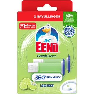 WC Eend Fresh discs lime zest navul