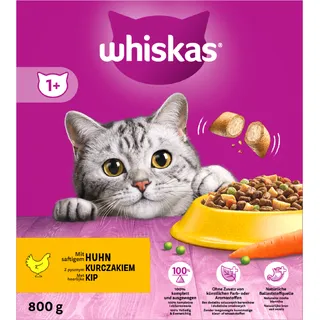 Whiskas 1+ Brokken met kip