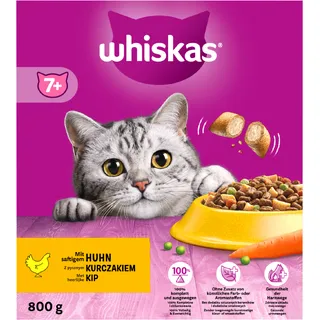 Whiskas 7+ Brokken met kip