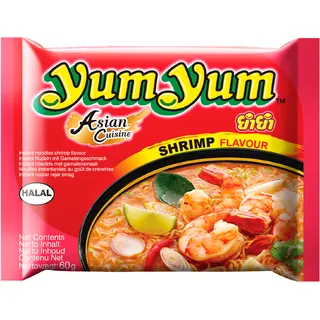 Yum Yum Shrimp flavour instant noodles