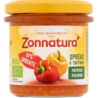 Zonnatura Paprika spread 67% groente