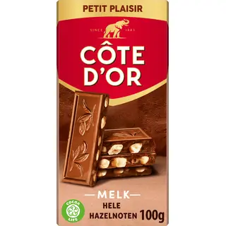 Cote D'Or Melkchocolade Met Hele Hazelnoten