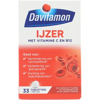 Davitamon IJzer met vitamine C en B12