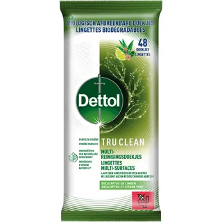 Dettol Schoonmaakdoekjes eucalyptus en limoen