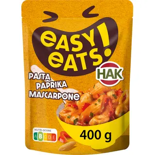 Hak Easy Eats! Pasta Paprika Mascarpone