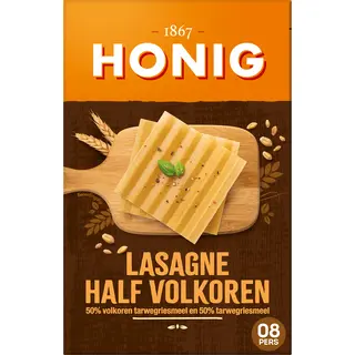 Honig Half volkoren lasagnebladen