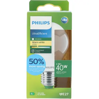 Philips Led fil standaard E27 40W mat