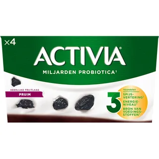 Activia Yoghurt pruim 4-pack