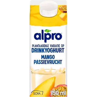 Alpro Plantaardige drinkyoghurt mango-passie