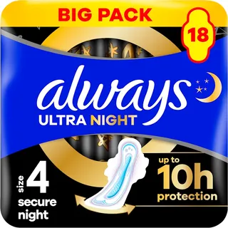 Always Ultra night maandverband jumbopack