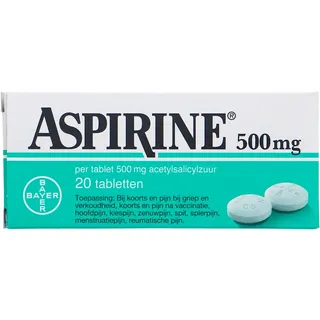 Aspirine Pijnstiller 500mg