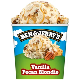 Ben & Jerry's & Jerry's Vanilla pecan blondie