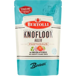 Bertolli Pastasaus in zak knoflook
