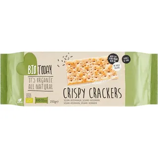BioToday Crispy crackers sesam rozemarijn