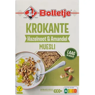 Bolletje Krokante Hazelnoot & Amandel Muesli
