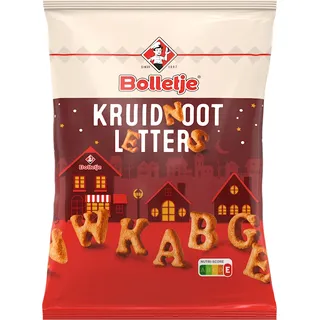 Bolletje Kruidnoot letters