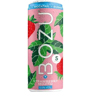 BOZU Mocktail strawberry mojito