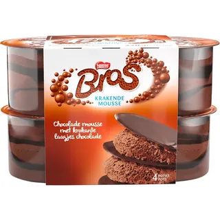 Nestlé Bros Krakende mousse 4-pack